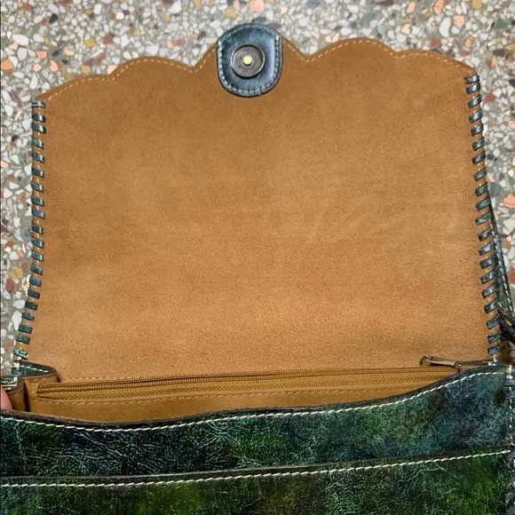 Patricia Nash-Burnished Tooled-Santilla Crossbody - Picture 5 of 9